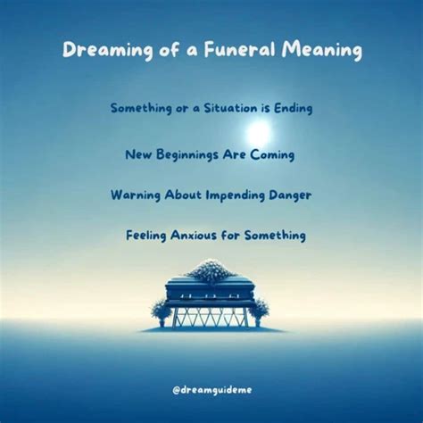 Understanding the Symbolism of Funeral Dreams