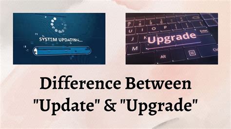 Understanding the difference between an upgrade and a fresh setup