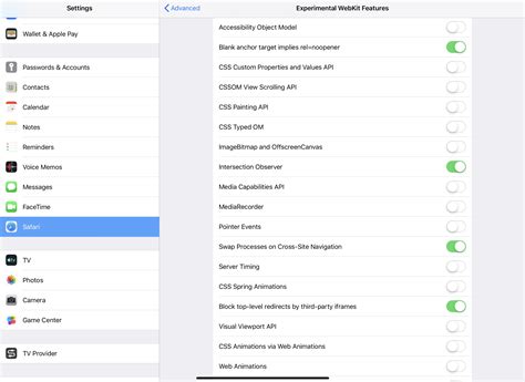 Understanding the iOS 16 Experimental Configuration