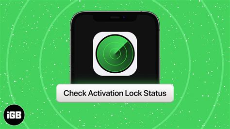 Understanding the iPhone Activation Lock Status