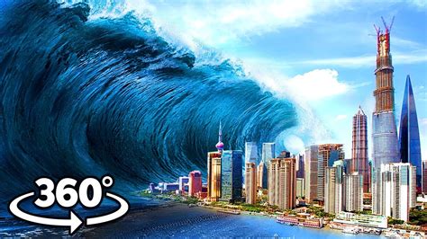Unforgettable Dream: A Terrifying Interaction with a Towering Tsunami