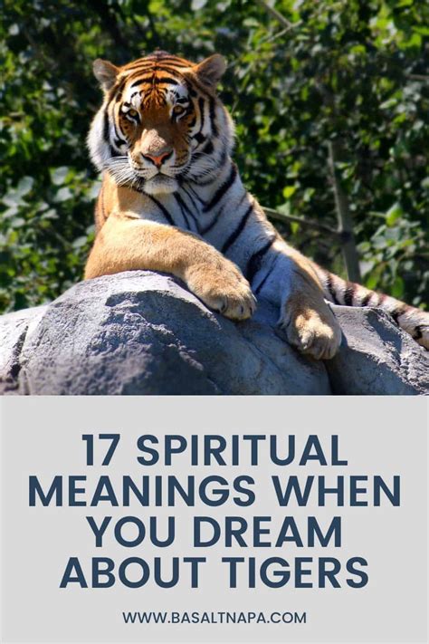 Unleashing the Wild Side: Tigers as Symbols in Dream Meanings