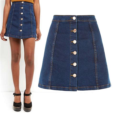 Unlock Your Stylish Potential: Mastering the Flawless A-line Denim Skirt