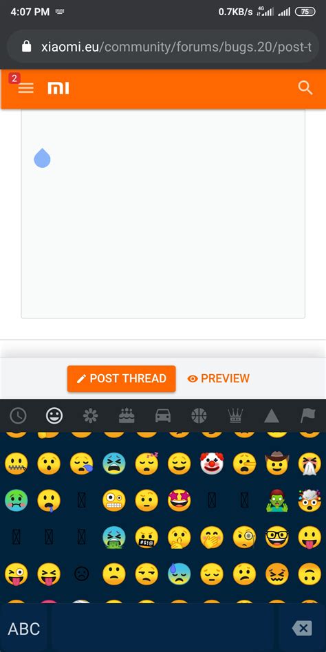 Unlocking the Emoji Keyboard on Xiaomi