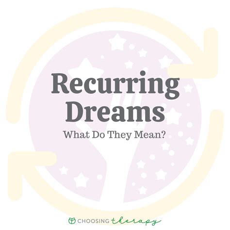 Unlocking the Meaning behind Recurrent Themes in Dreams