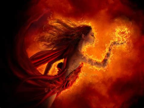 Unlocking the Power of Fire in a Woman's Vision