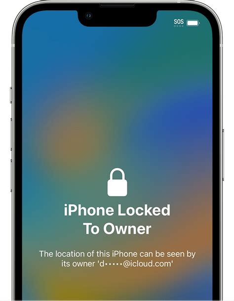 Unlocking your iPad using iCloud