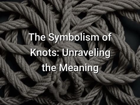 Unraveling the Symbolism