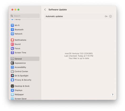 Update Software on iPad and macOS: