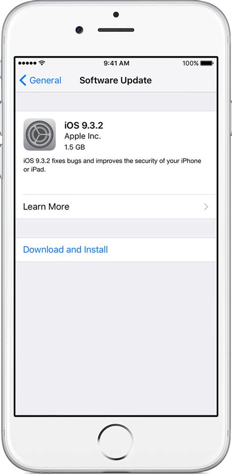 Update Your Device to the Latest Version of iOS