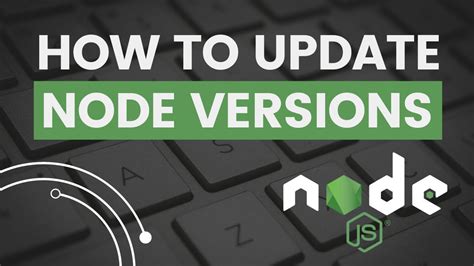 Updating Node.js Manually