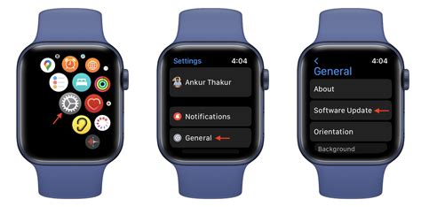 Updating Your Apple Watch for Web Browsing