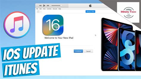 Updating Your iPad Using iTunes