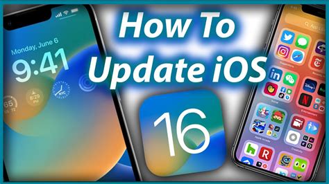 Updating Your iPhone to iOS 16