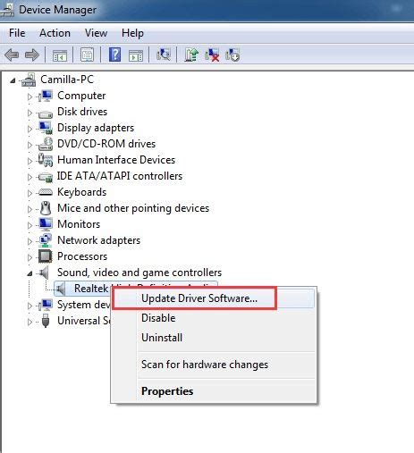 Updating the Firmware of Your Audio Device