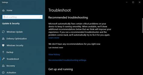 Use Troubleshooter Tools to Identify the Issue