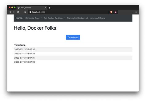 Using Docker CLI to Access Container Content