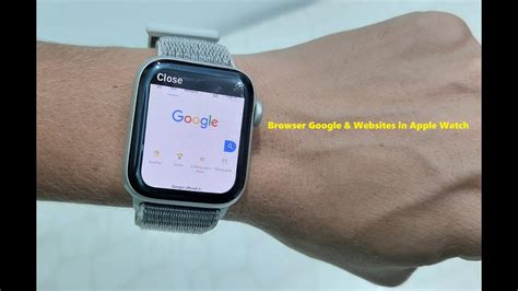 Using Google on Your Apple Watch