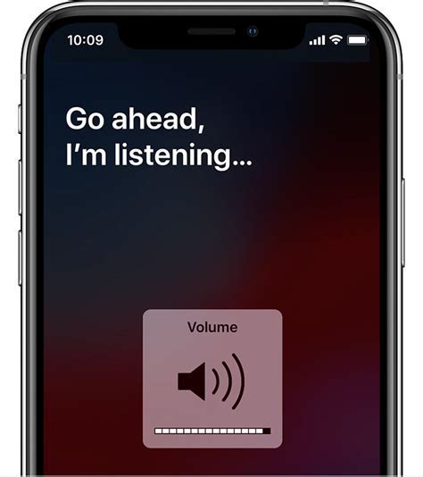 Using Siri for Volume Control