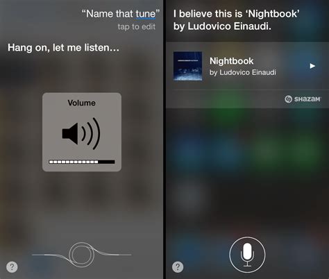 Using Siri to Identify Music through Audio Recognition