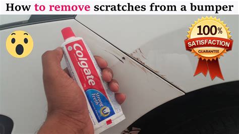 Using Toothpaste to Remove Shallow Scratches