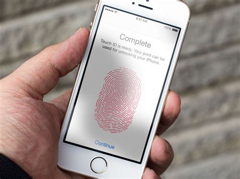 Using Touch ID for Verification and Protection