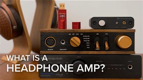 Using a headphone amplifier to boost the sound level