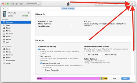 Using iTunes to Eliminate iOS