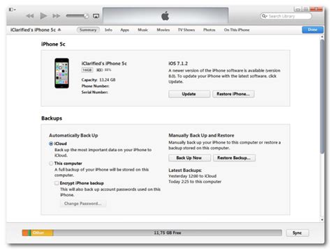 Using iTunes to Update Your Device to the Latest iOS
