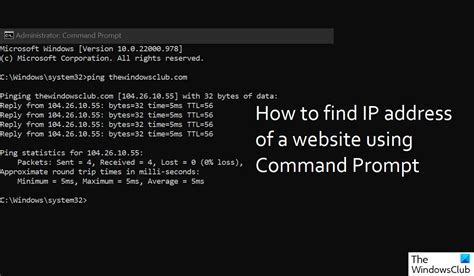 Using the Command Prompt or Terminal to Determine the IP Location