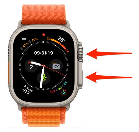 Using the Digital Crown to Force Restart Apple Watch 5