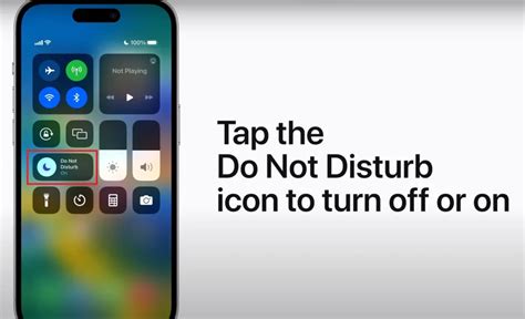 Utilizing Silent or Do Not Disturb Mode