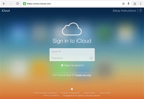 Utilizing iCloud for Retrieving Your Lost Access