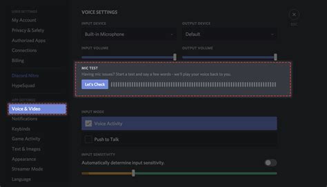 Verifying Audio Functionality: Testing Sound on Discord