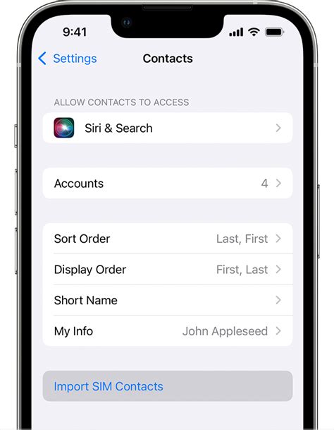 Verifying Imported Contacts on the Latest iPhone Model