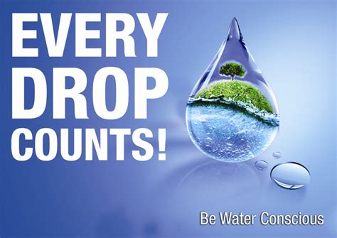 Water Conservation: The Importance of Every Single Drop