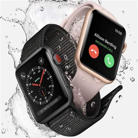 Water Resistance of Apple Watch