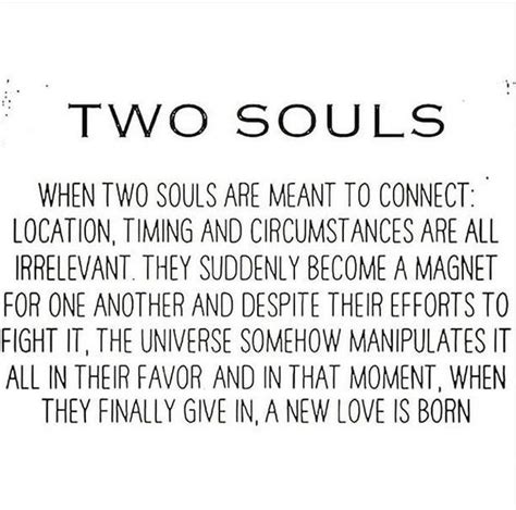 When Love Unites Two Souls