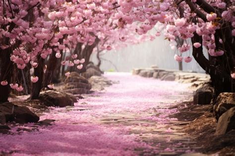 Witnessing the Enchanting Flourish of a Fragile Cherry Blossom